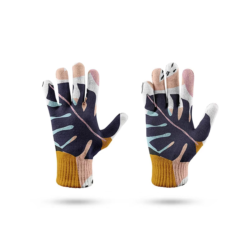 New Touch Screen Knitted Gloves Winter Autumn Men High Quality Gloves Women Warm Solid Gloves Casual Gloves Guantes De Invierno