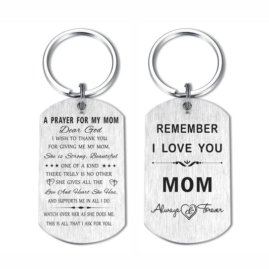 Key Chain Gift for Mom - Perfect for Mother'S Day, Christmas, Birthday - from Daughter or Son